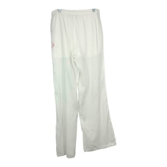 Abound Wide Leg Cotton Gauze Pants In White Brilliant Size Medium NWT $30 MSRP - Picture 6 of 9